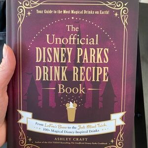 Disney Magical Drink Recipe Book - Purple and Gold
